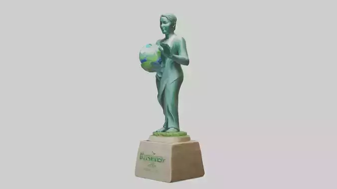 The Sustainability Icon Statue model