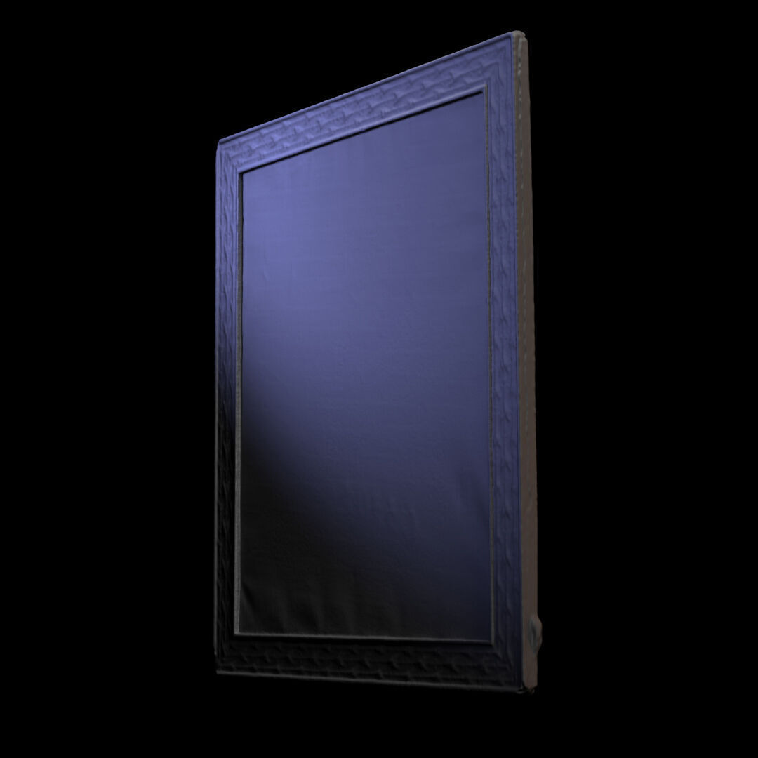 Furniture 017 wooden picture frame 3D print model_3