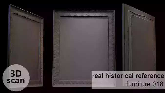 Furniture 018 wooden picture frame