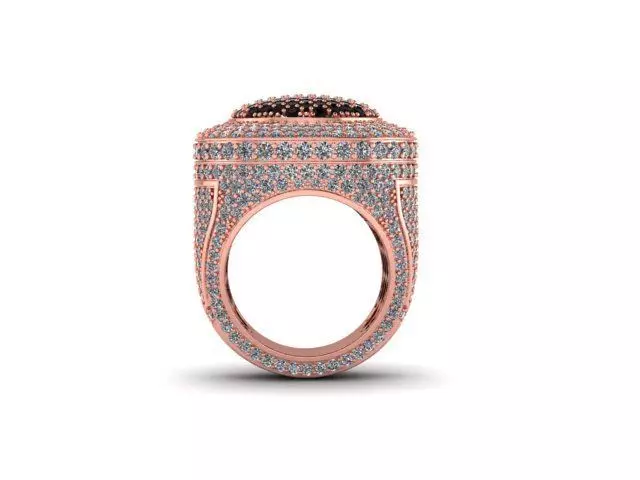Men ring size 6 2025 3D model