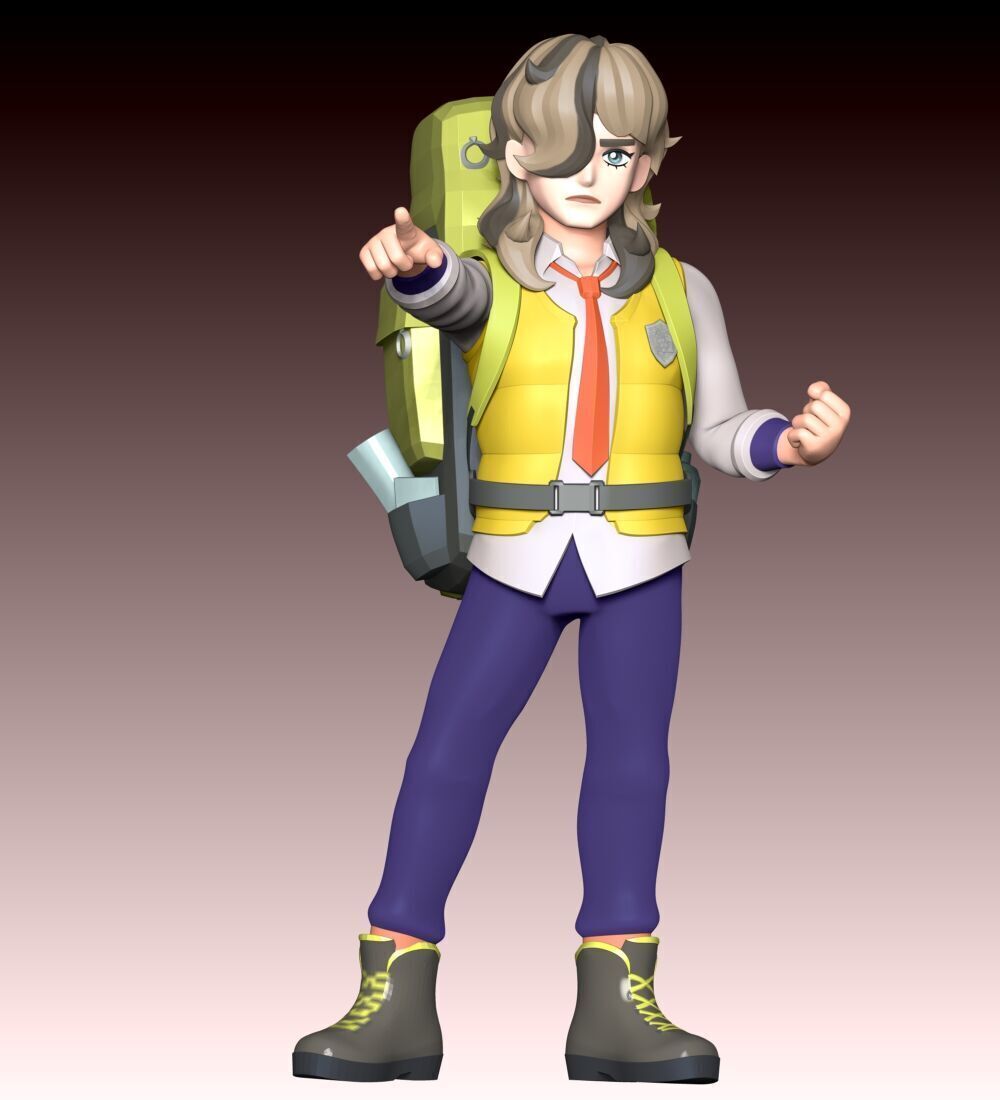 Arven -  Pokemon 3D print model_8