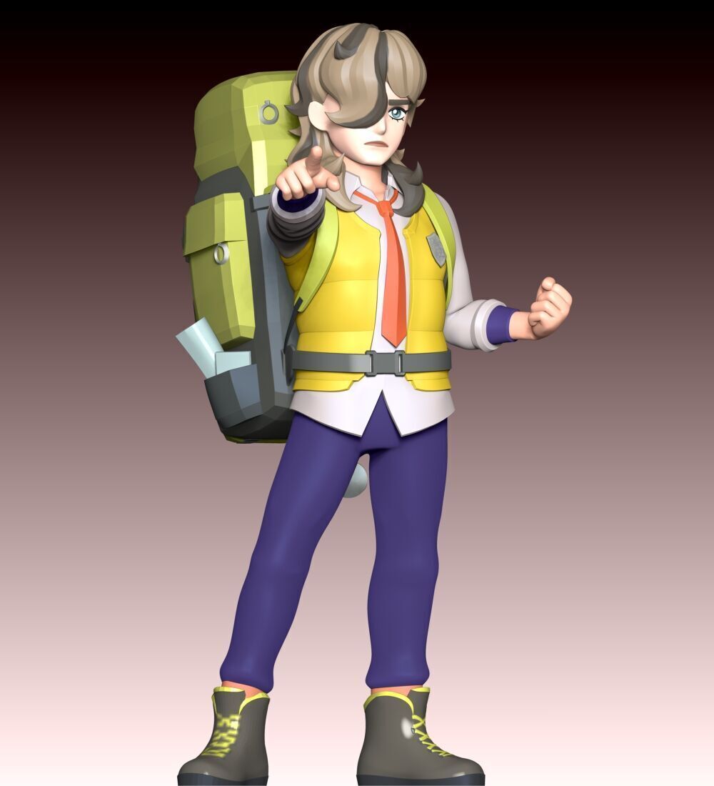 Arven -  Pokemon 3D print model_3