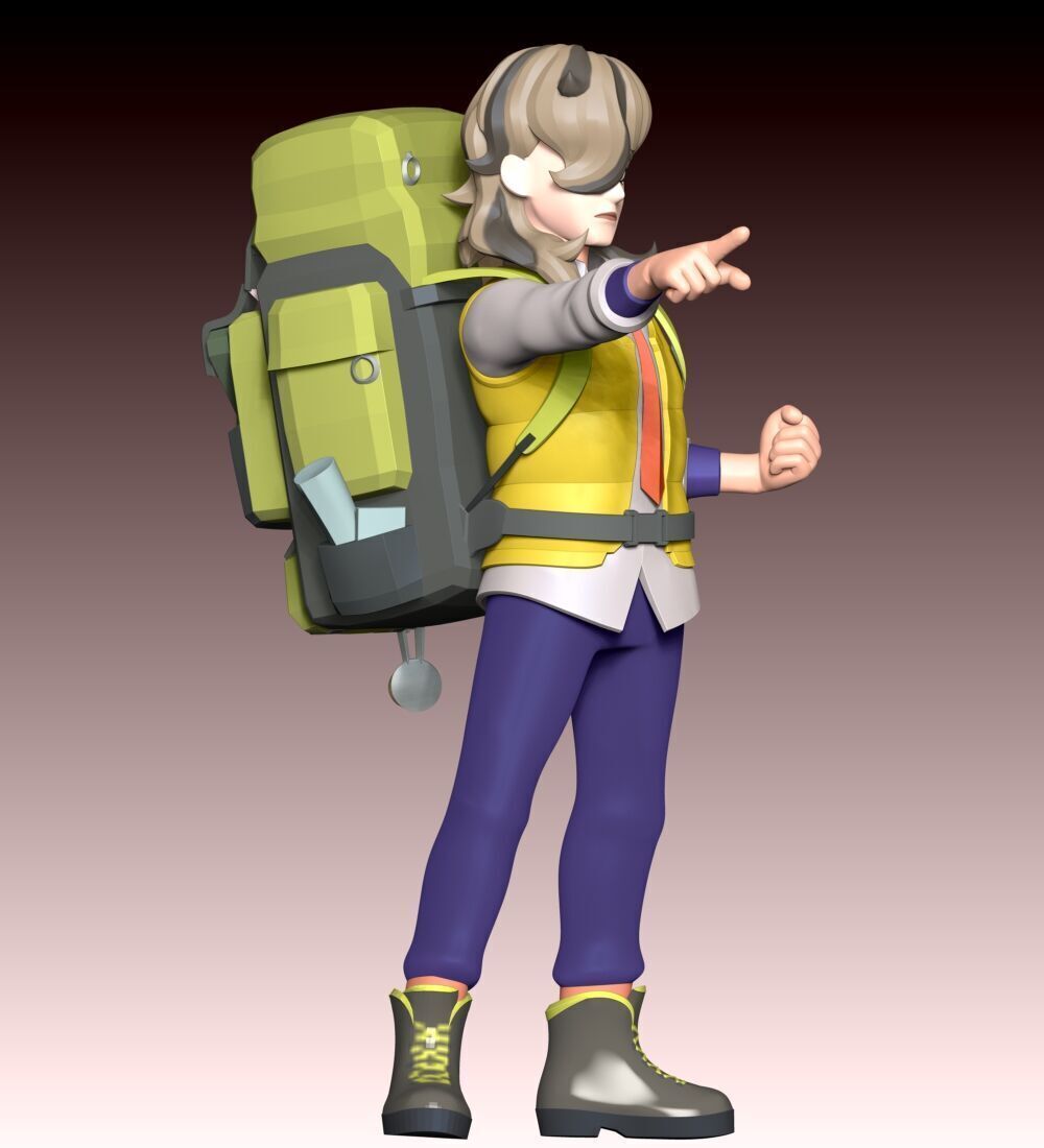 Arven -  Pokemon 3D print model_7