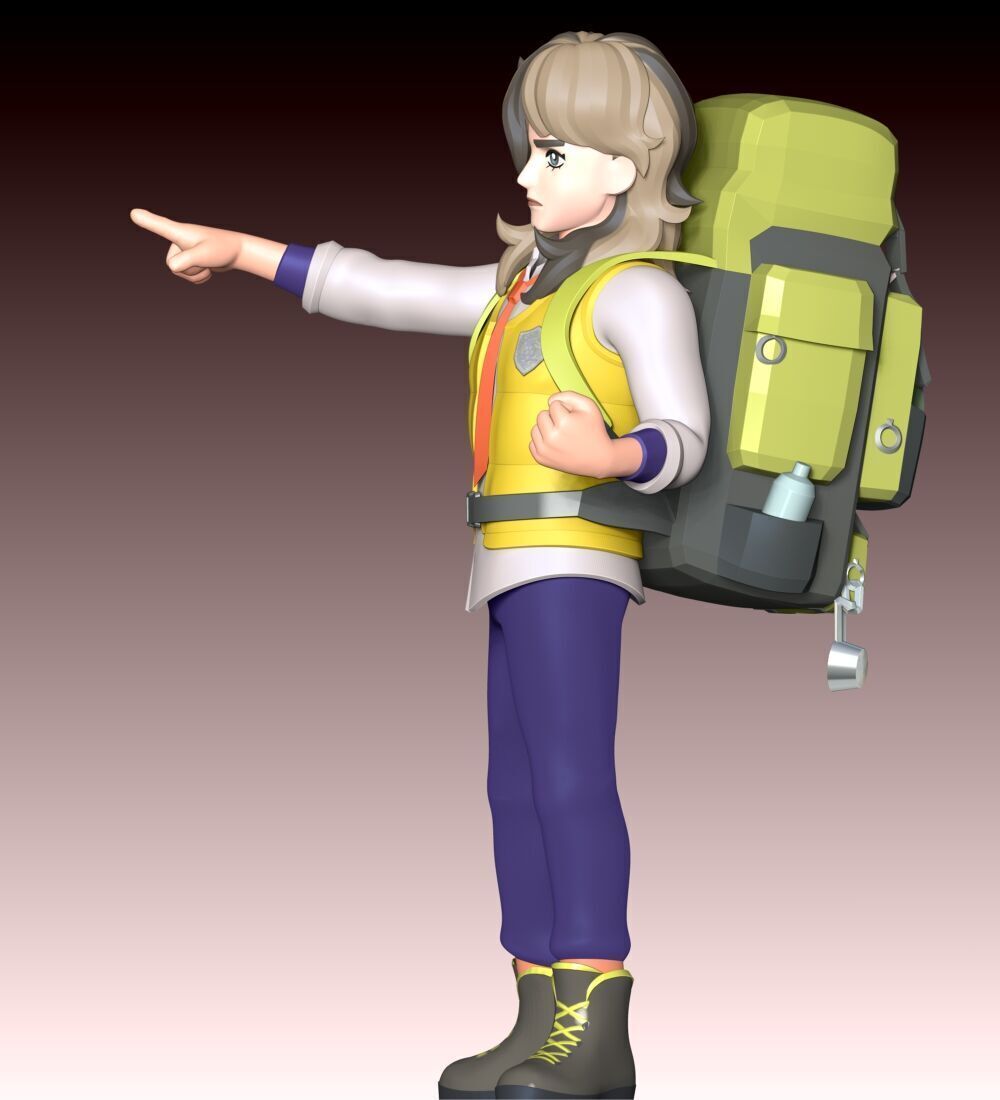 Arven -  Pokemon 3D print model_5