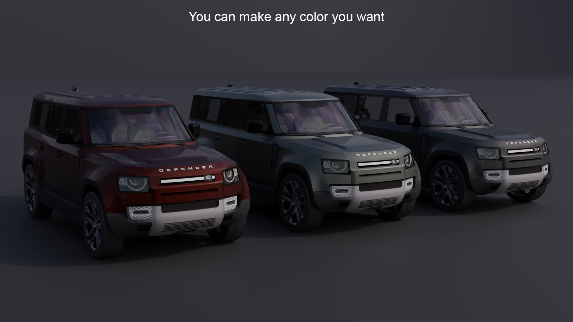Land Rover Defender Pack 3D Model Collection_16