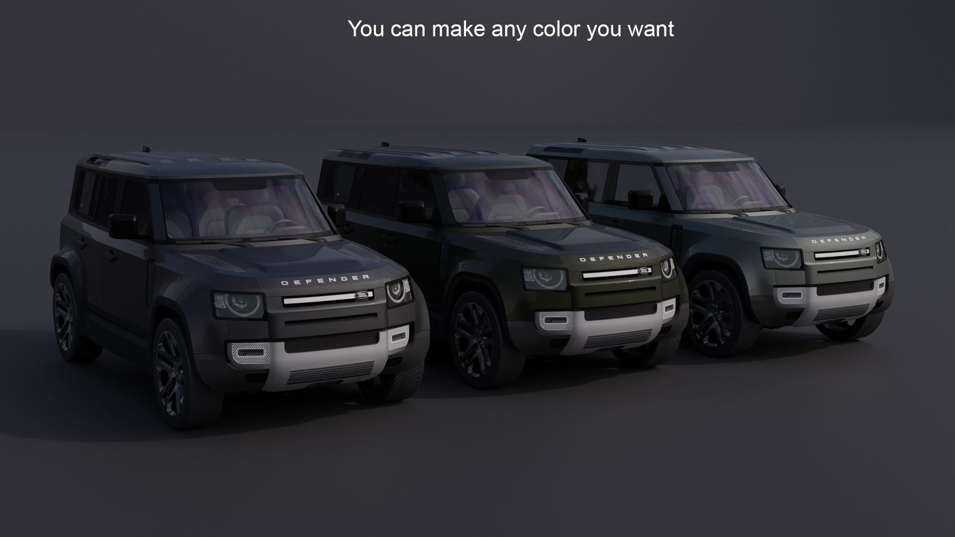 Land Rover Defender Pack 3D Model Collection_10