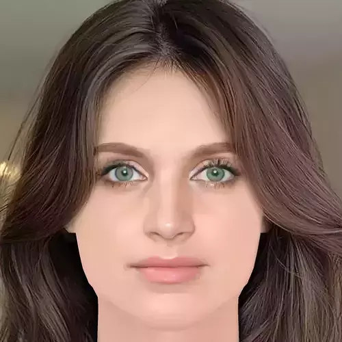 Nell Tiger Free Head - No Hair - Low poly head for game