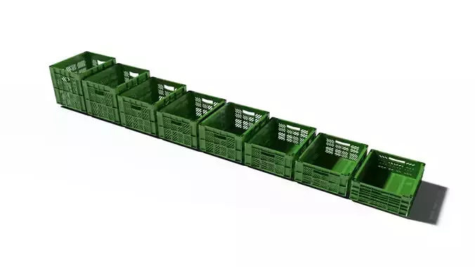 600x400mm Food and Packaging Crates