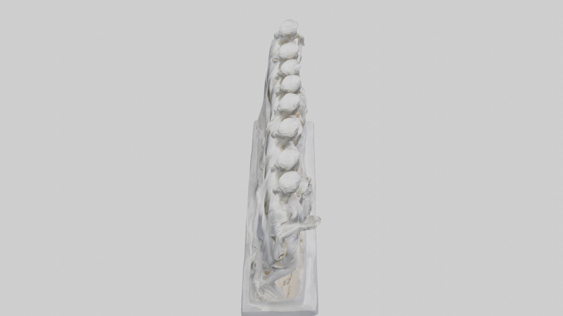 The Muses statue model Low-poly 3D model_18