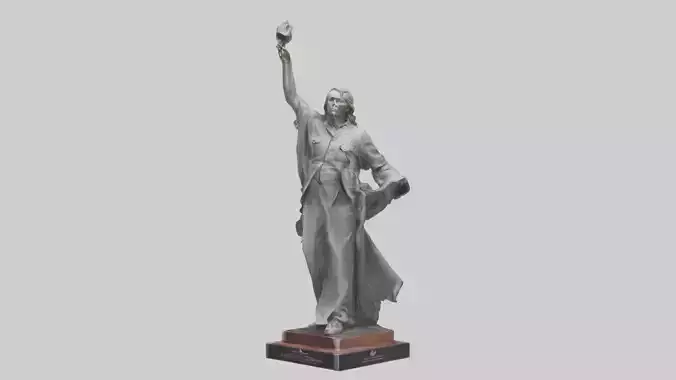 The March of Freedom statue model