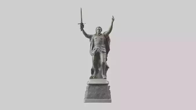 The Liberator statue model