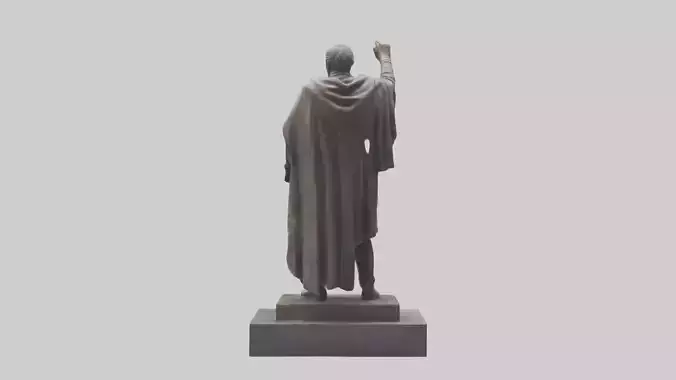 The Last Freedom Fighters statue model
