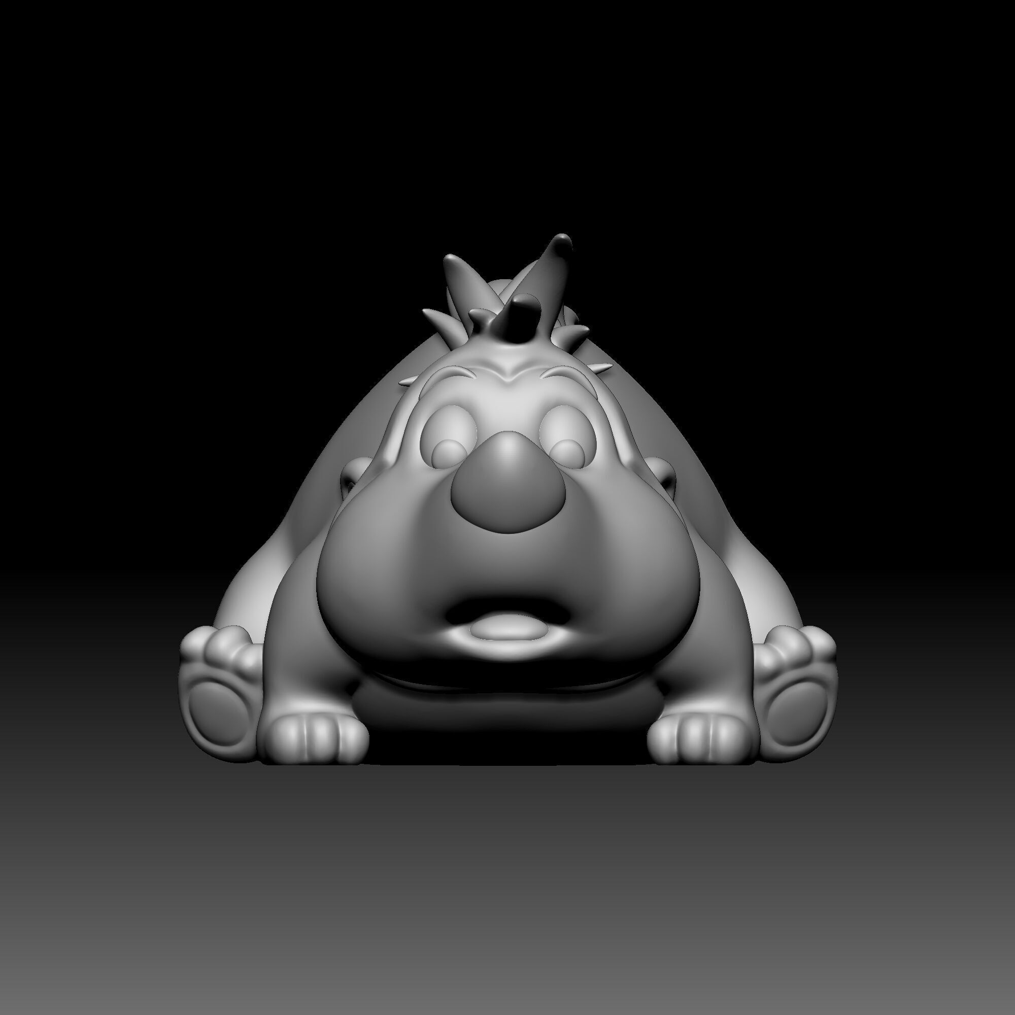 Hedgehog - Alice in Wonderland - 010 3D print model_11