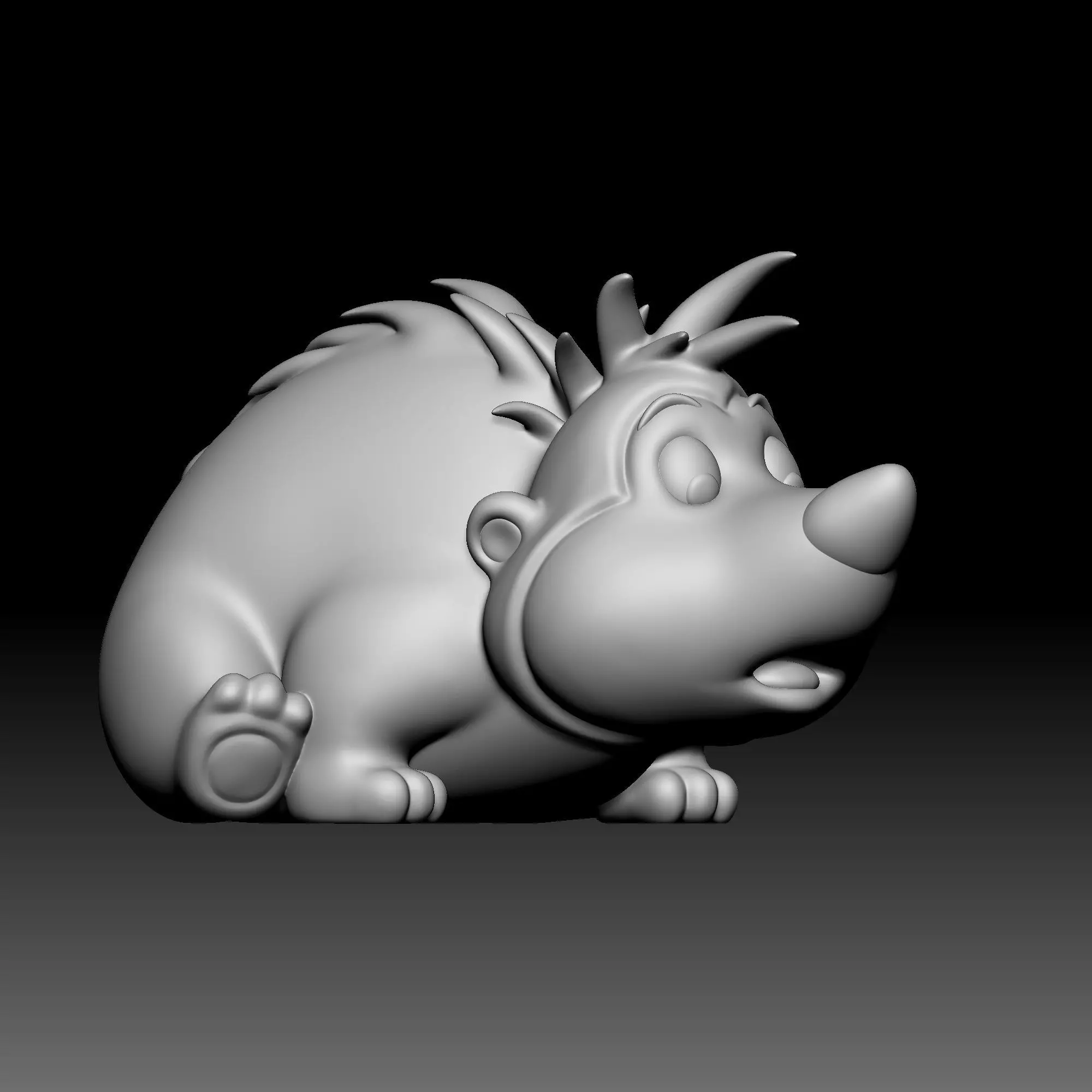 Hedgehog - Alice in Wonderland - 010 3D print model_0