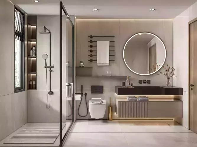 Bathroom 63 3D model