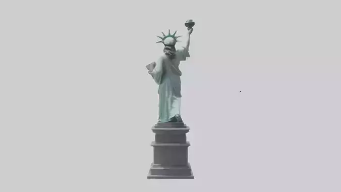 The Heroine of Liberty statue model