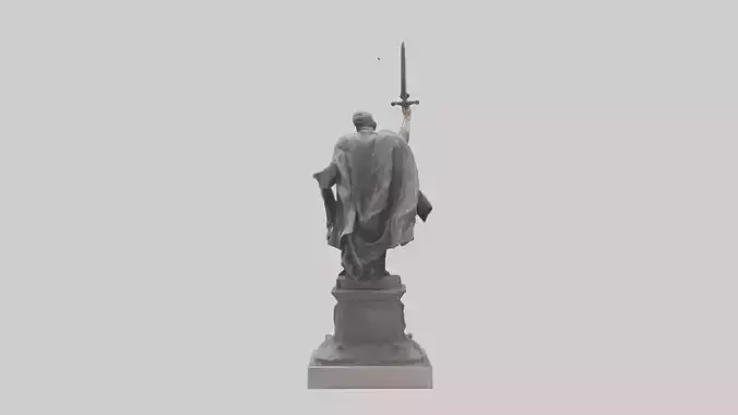 The Heroes of Freedom statue model