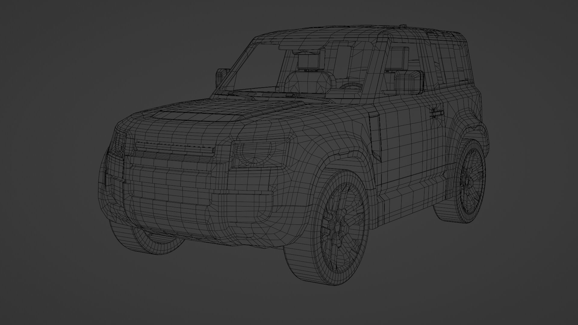 Generic SUV Pack v3 3D Model Collection_8