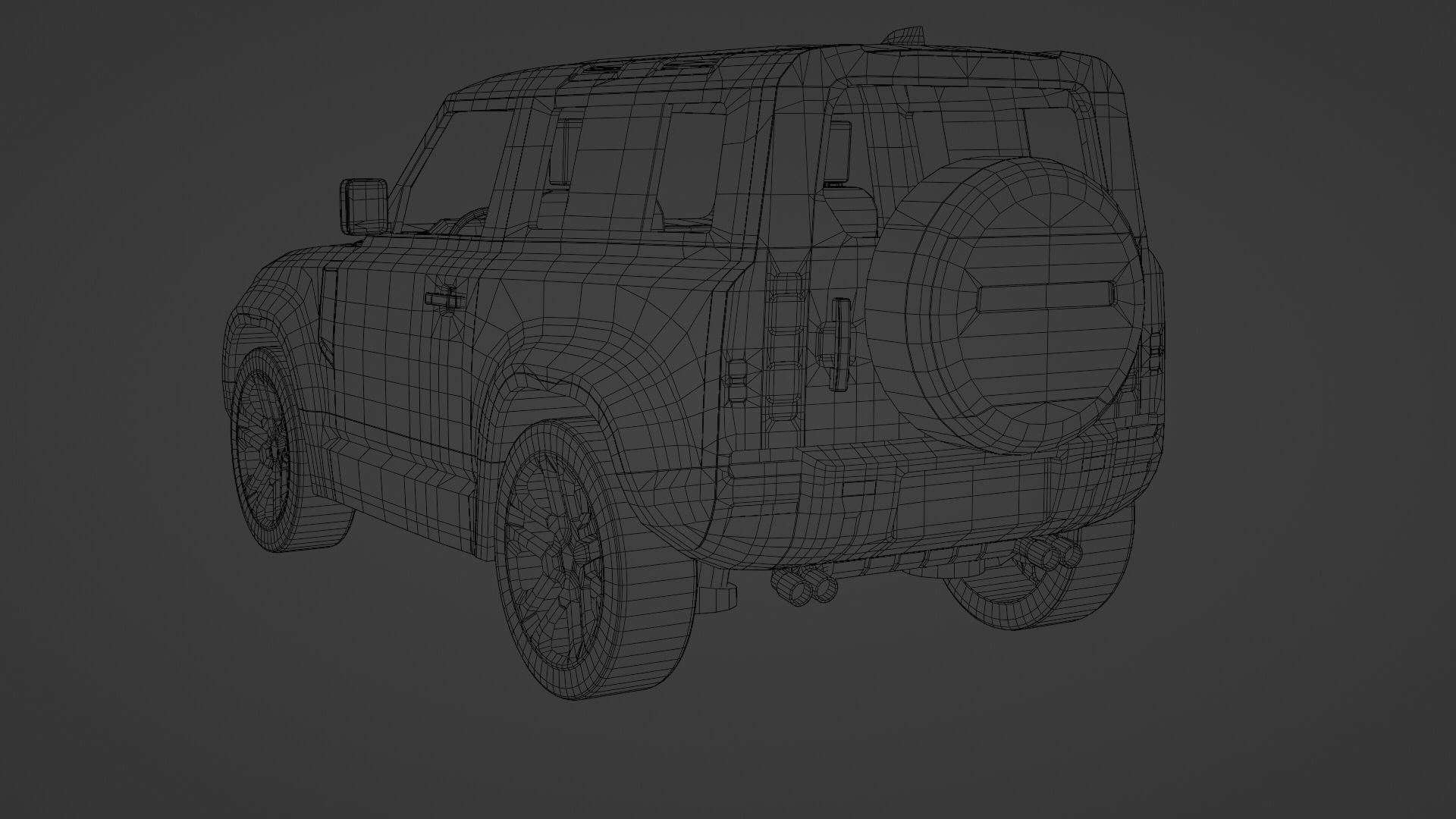 Generic SUV Pack v3 3D Model Collection_9