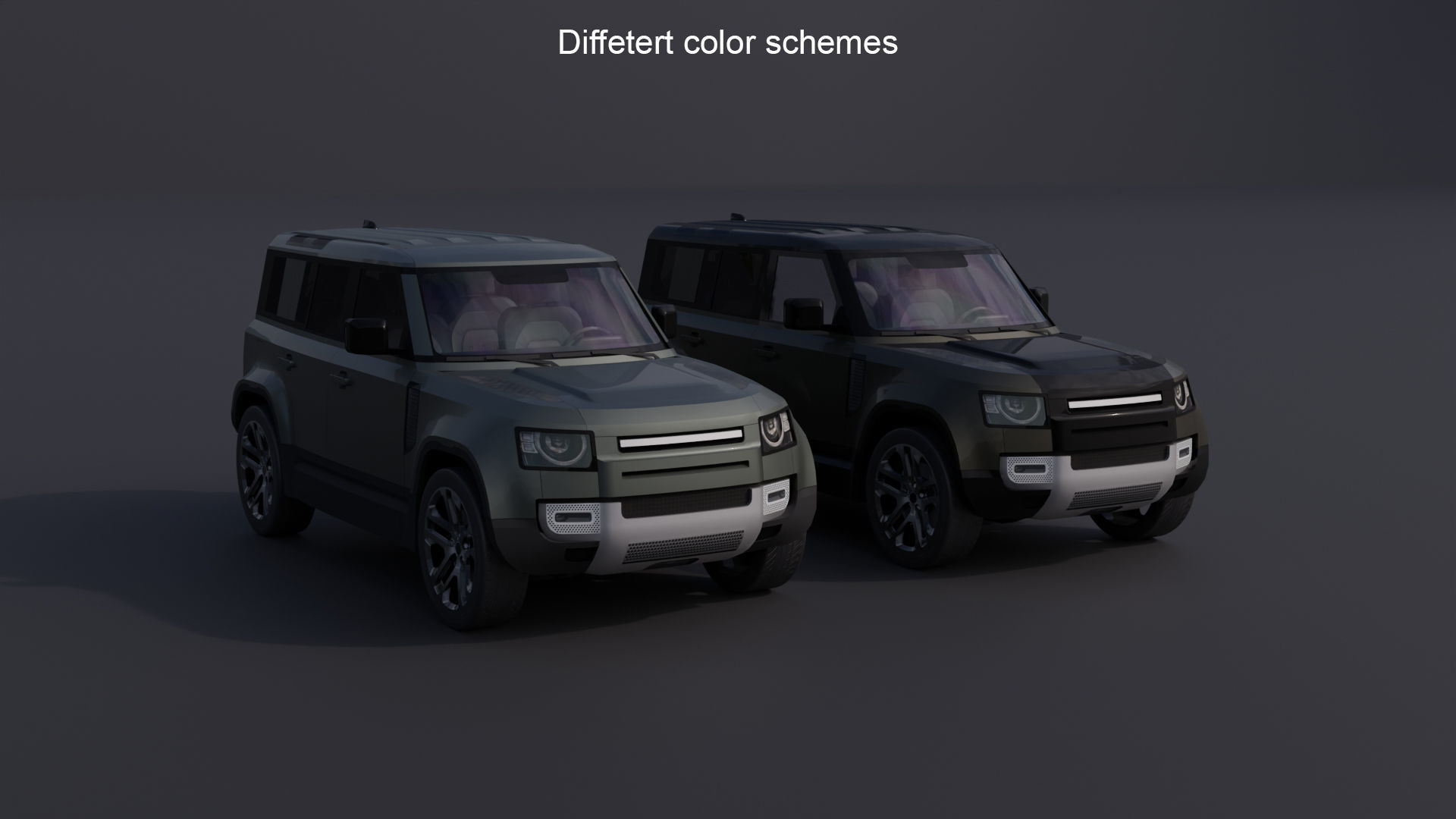 Generic SUV Pack v3 3D Model Collection_12
