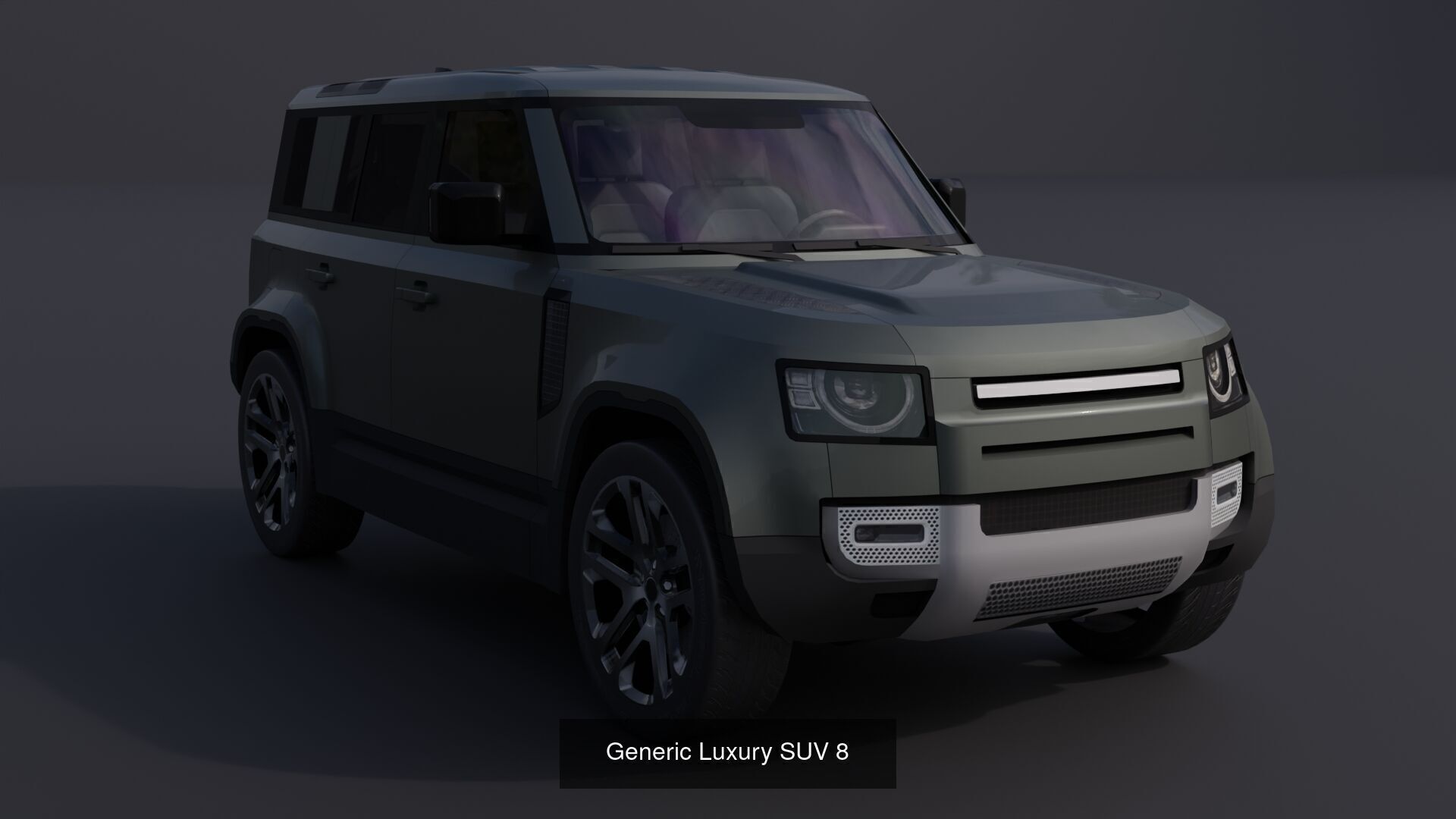Generic SUV Pack v3 3D Model Collection_10