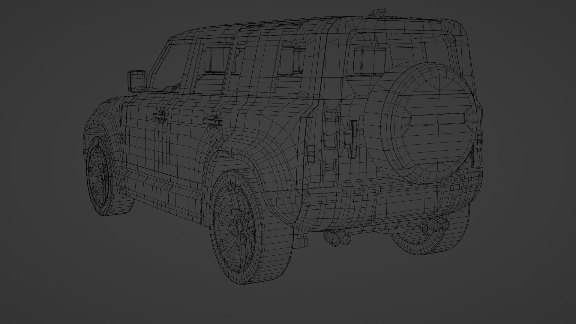 Generic SUV Pack v3 3D Model Collection_15