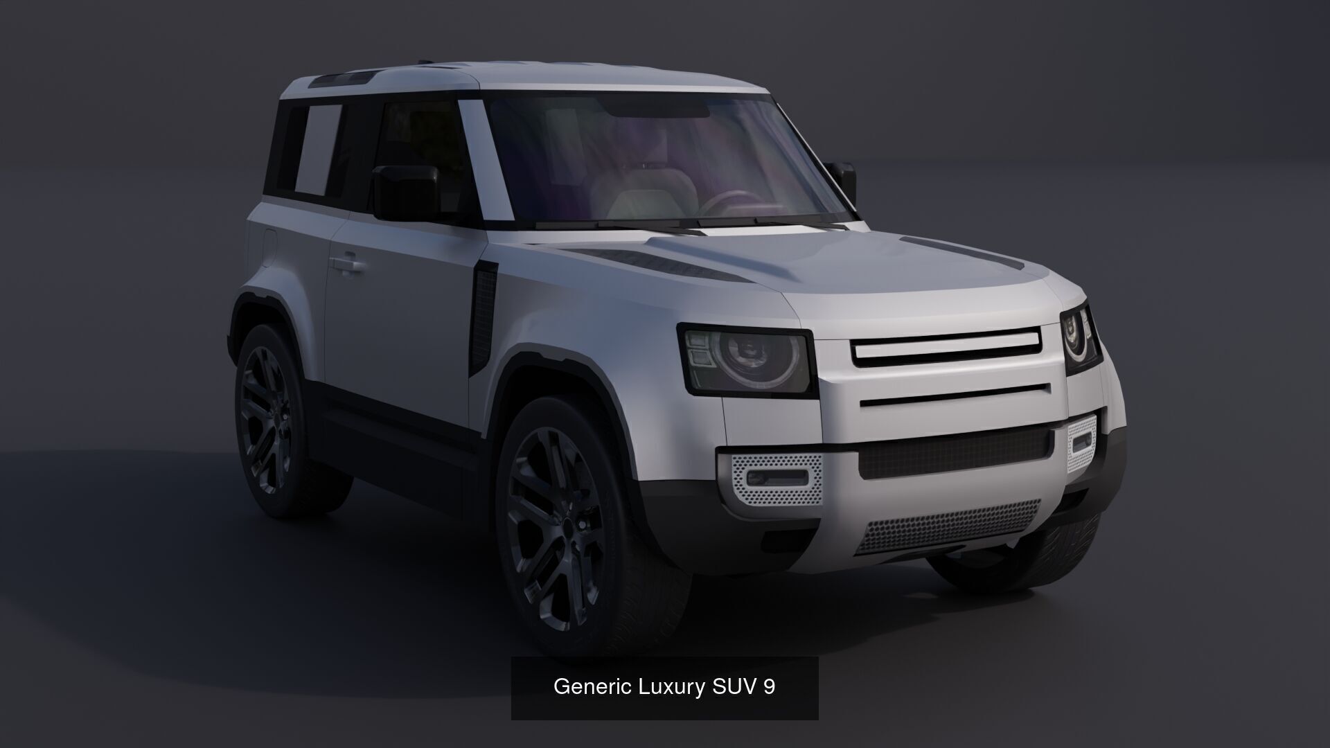 Generic SUV Pack v3 3D Model Collection_4