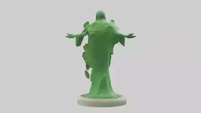 The Green Earth Movement Statue model