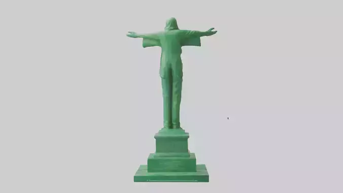 The Green Dream Memorial Statue model