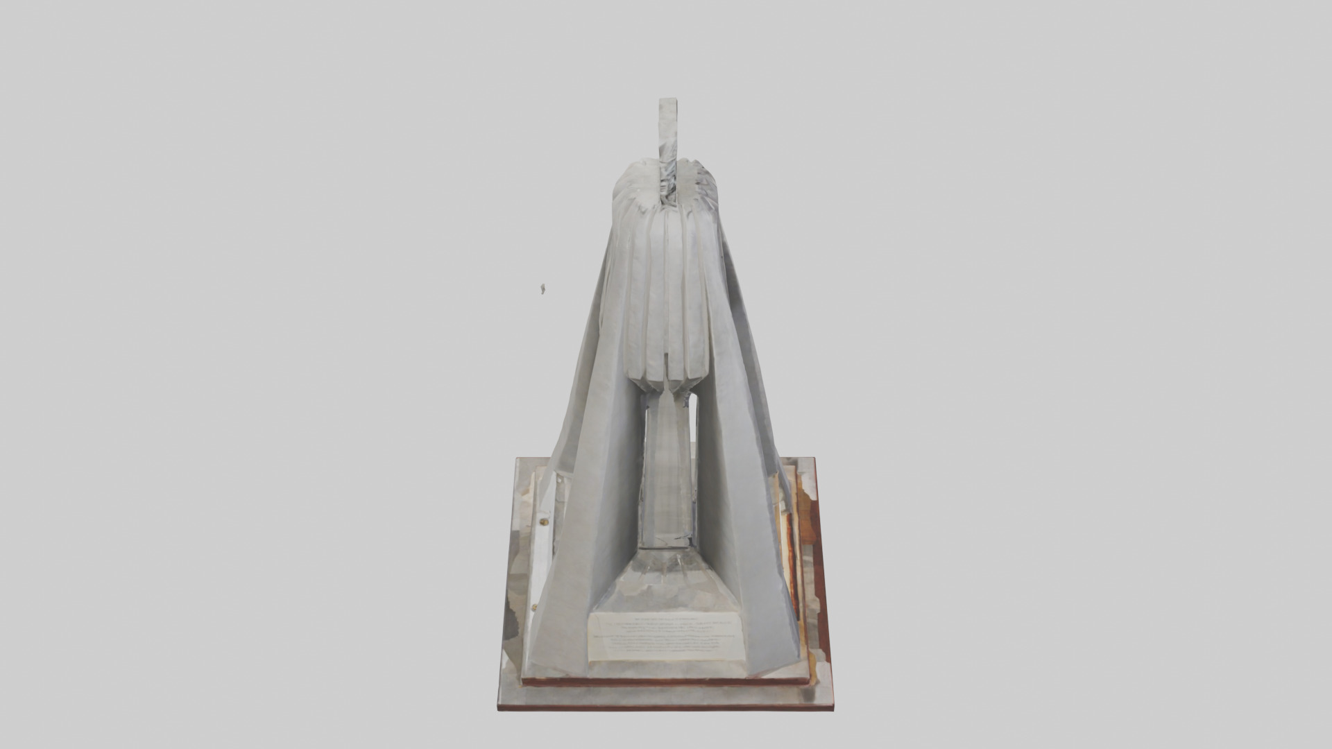 The Freedom March monument model Low-poly 3D model_18