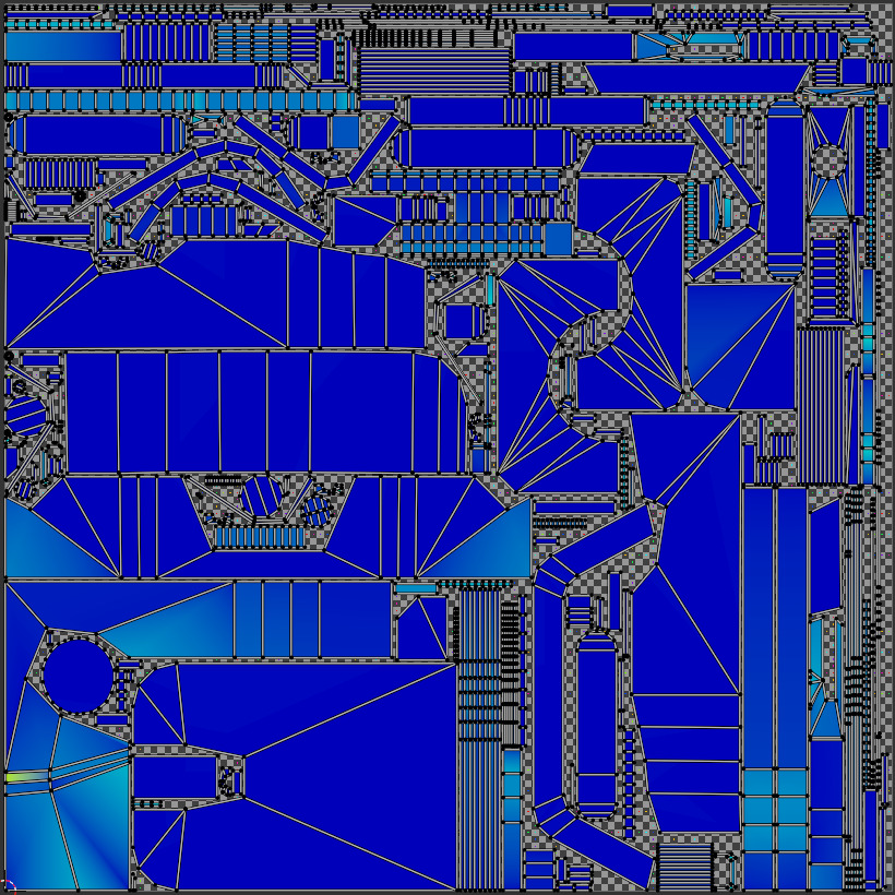 Game ready Robot Welder Low-poly 3D model_6