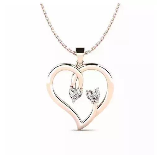 Heart pendant 007