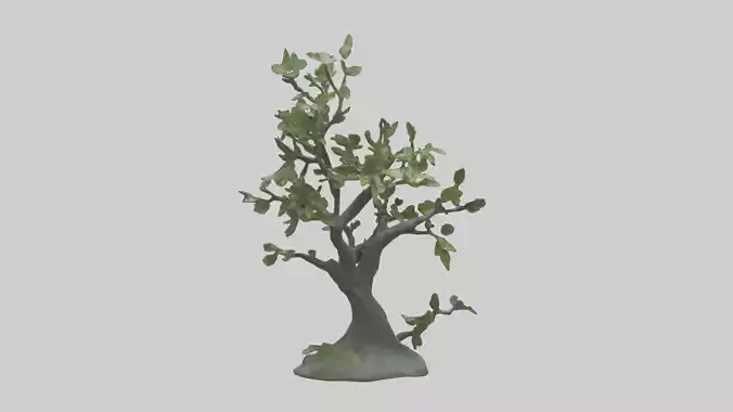 The Foliage Sculpture statue model