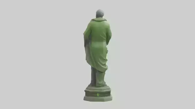 The Environmental Savior Statue model