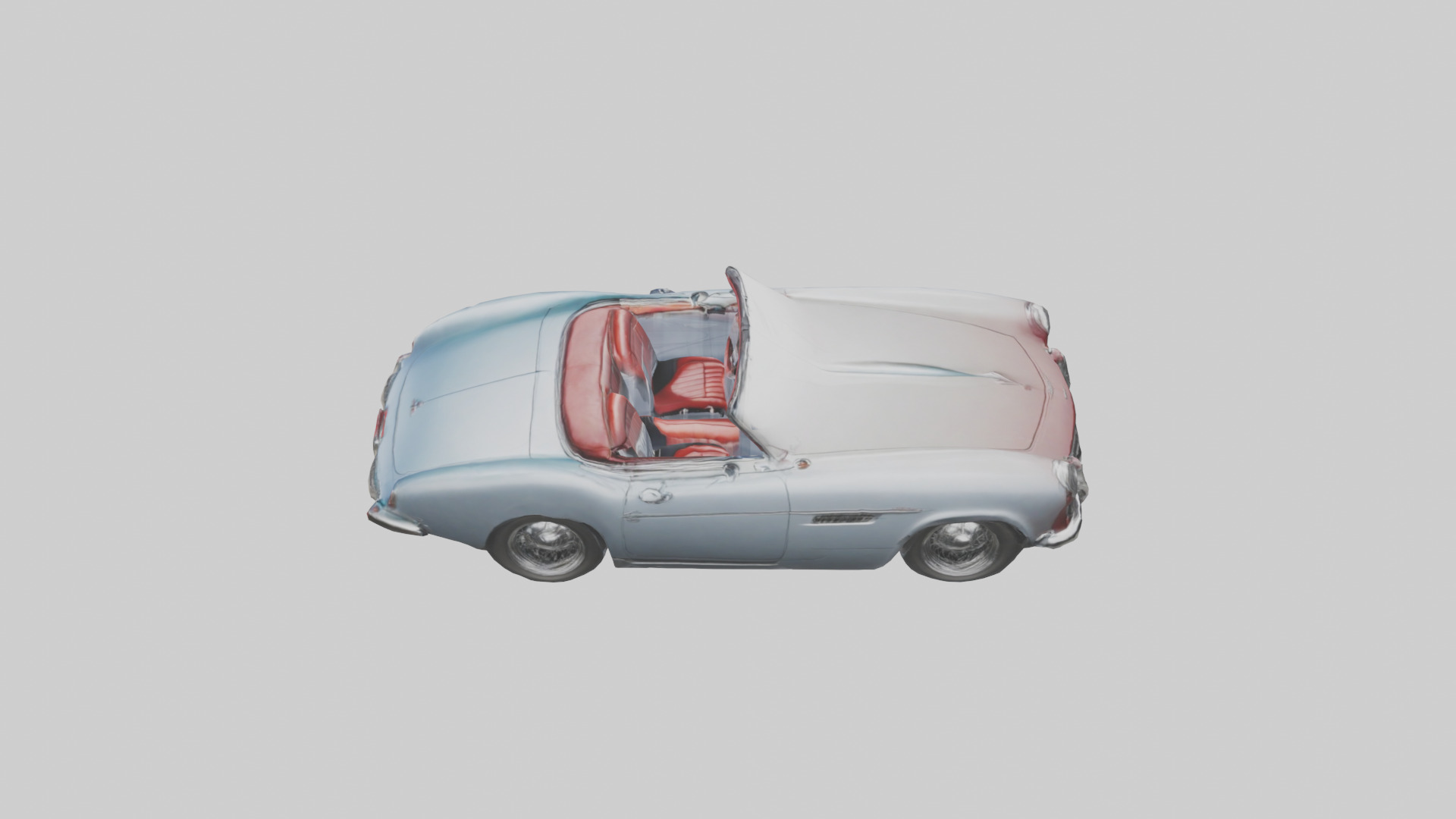Classic Convertible Roadster model 3D model_18