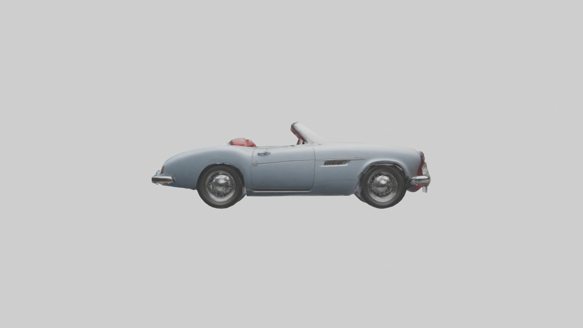 Classic Convertible Roadster model 3D model_13