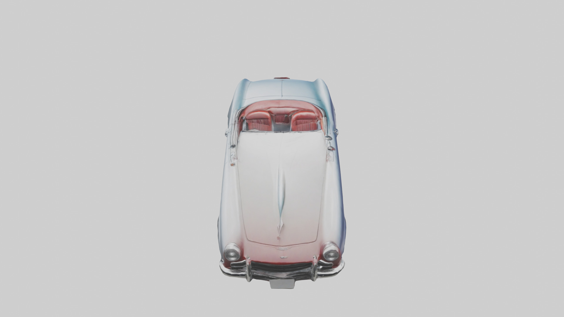Classic Convertible Roadster model 3D model_16