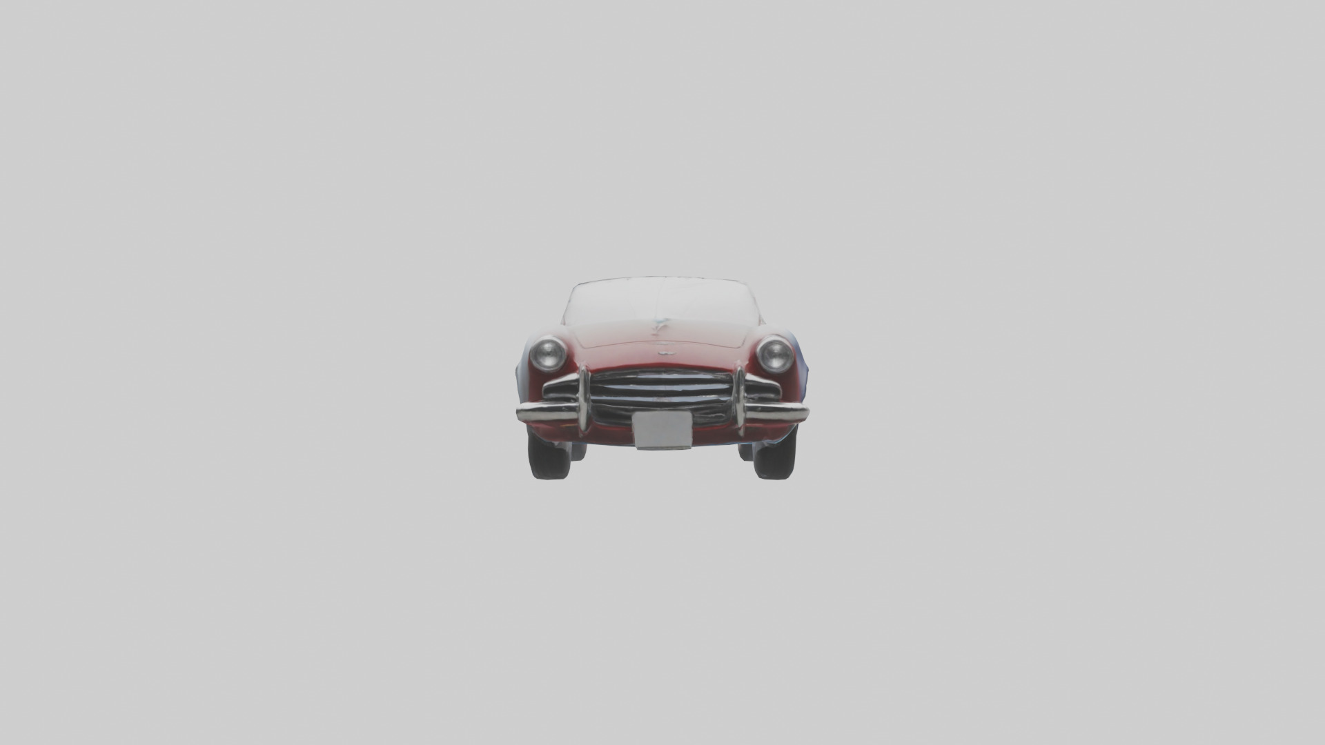 Classic Convertible Roadster model 3D model_9