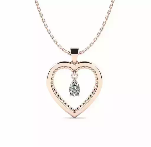 Heart pendant 008