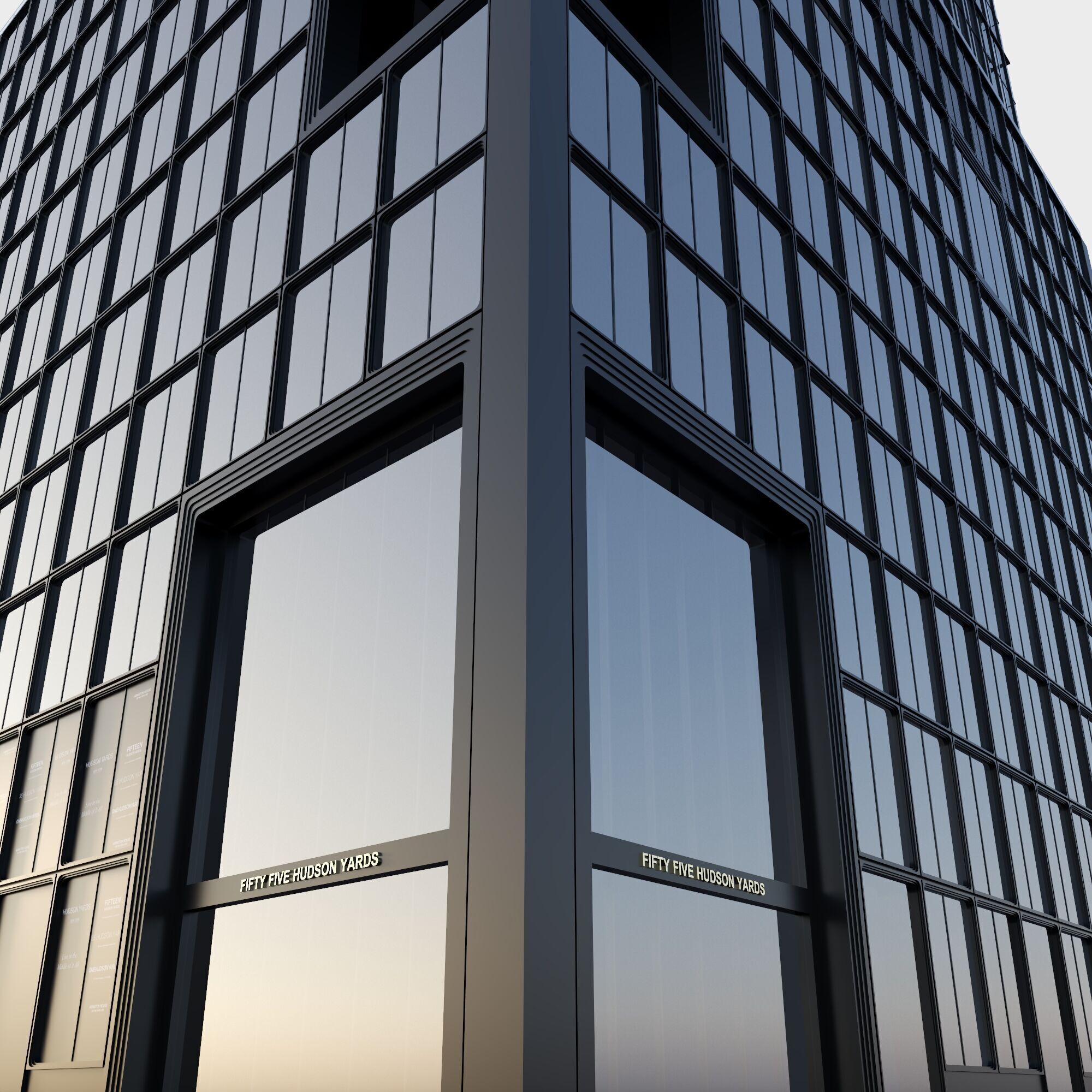 New York 55 Hudson Yards 3D model_5