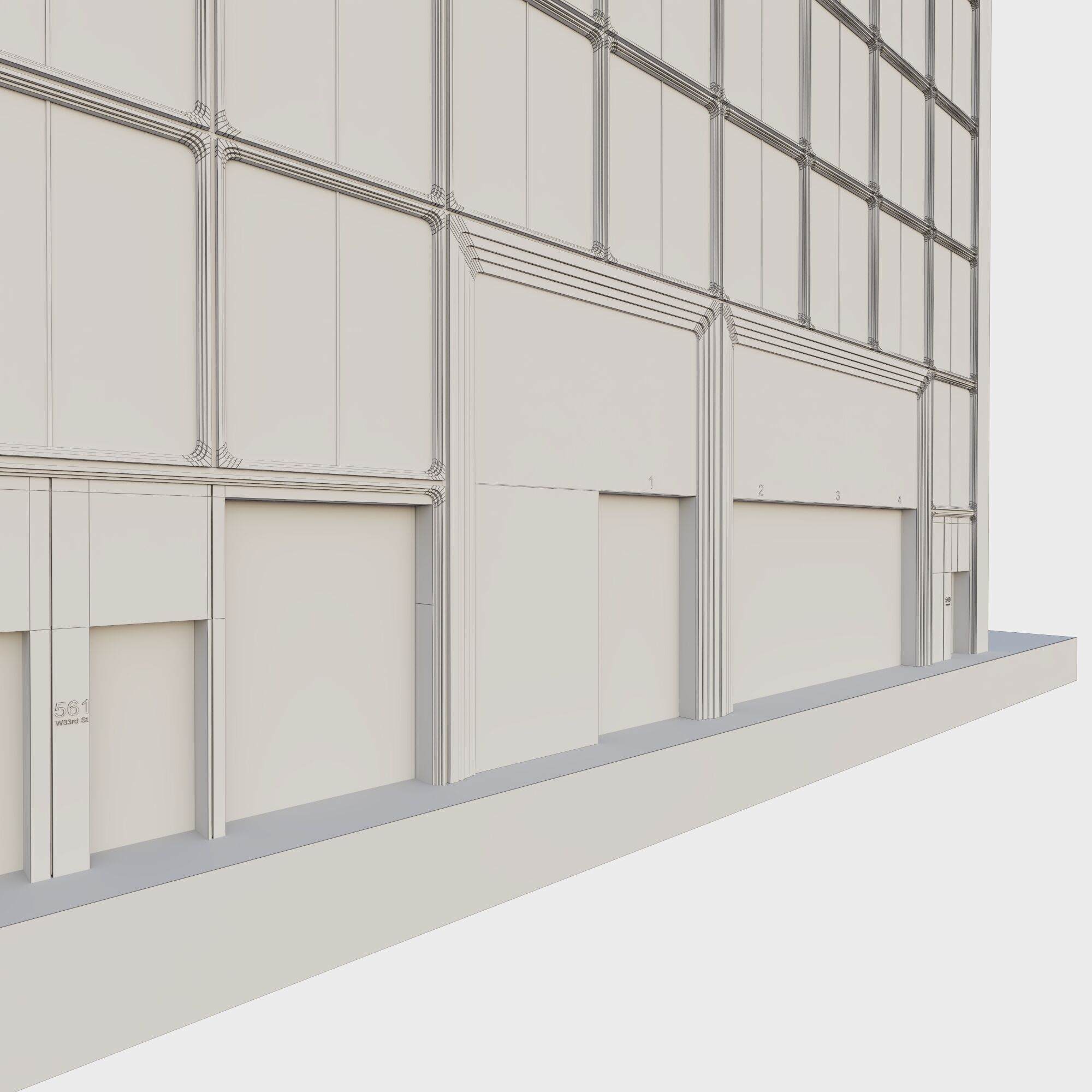 New York 55 Hudson Yards 3D model_8