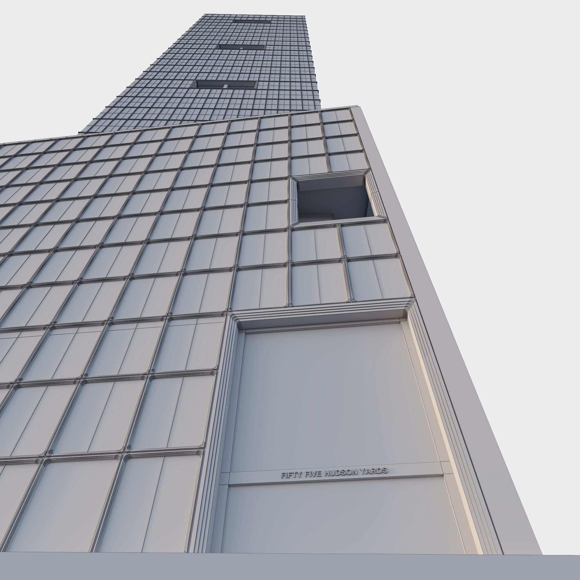 New York 55 Hudson Yards 3D model_6