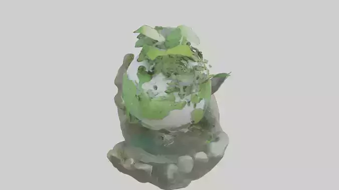 The Ecological Balance Statue model