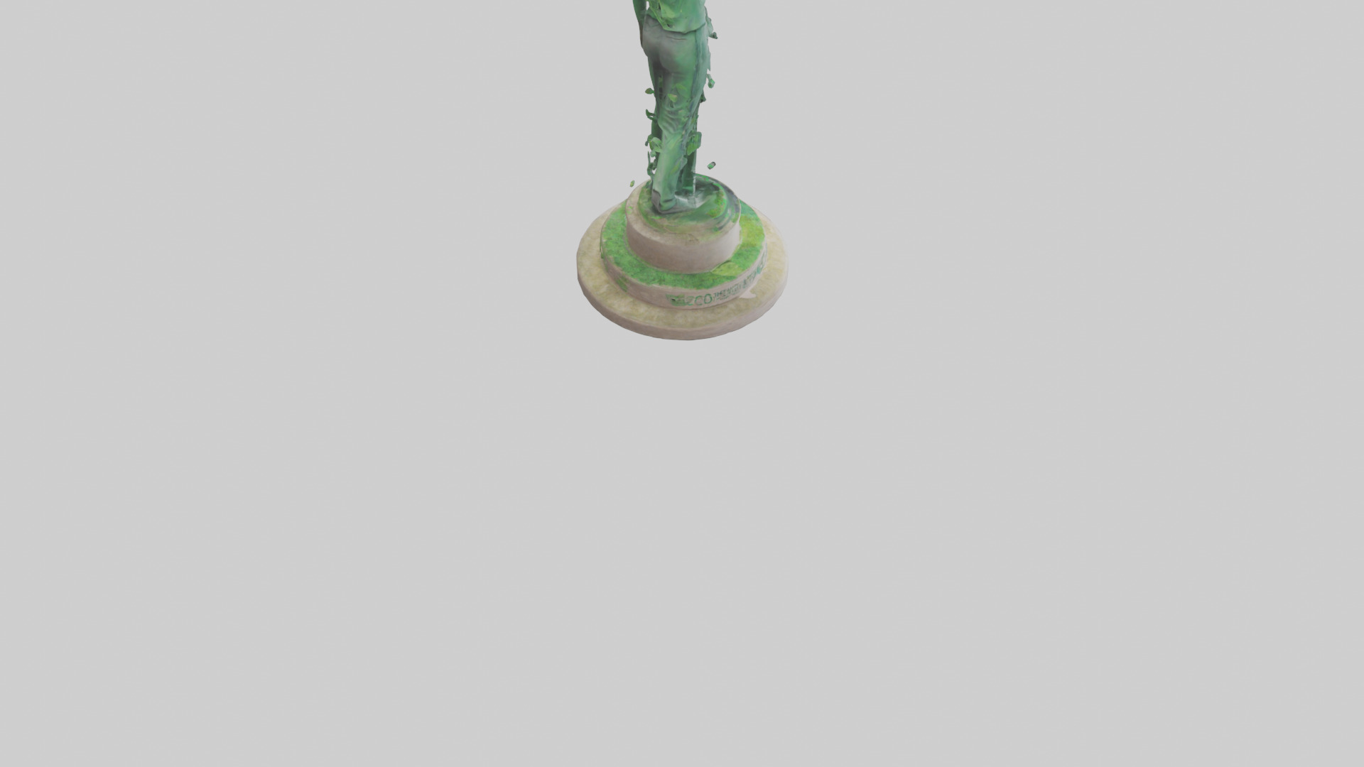 The Eco Revolution Statue model 3D model_8