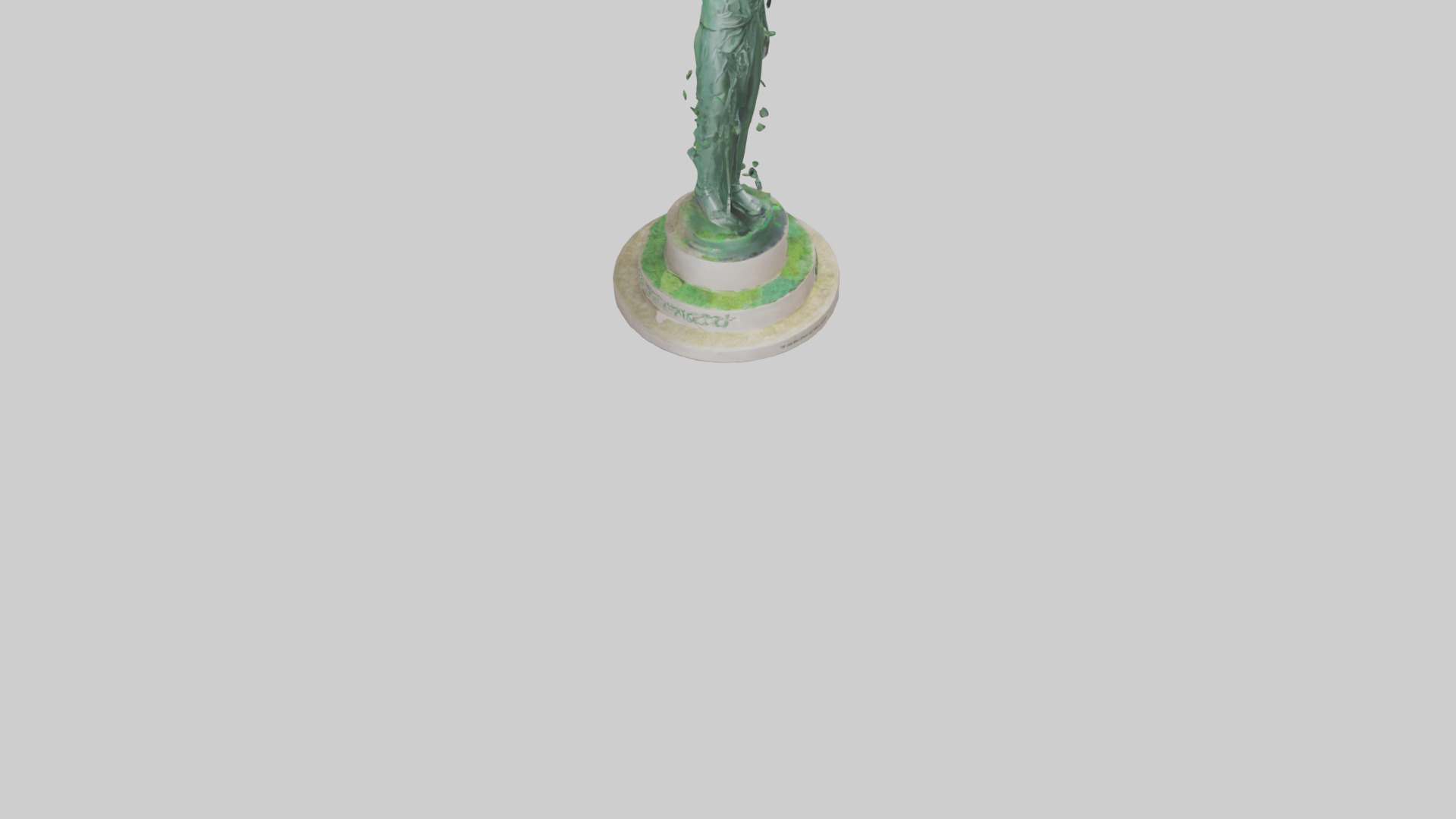 The Eco Revolution Statue model 3D model_13