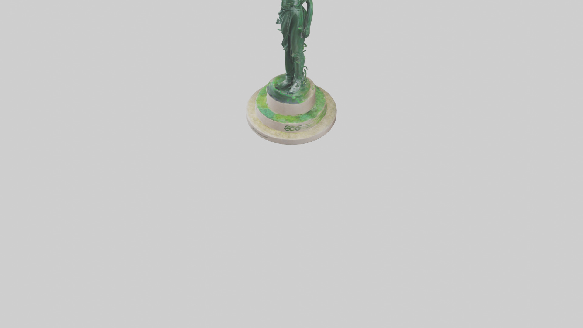 The Eco Revolution Statue model 3D model_10