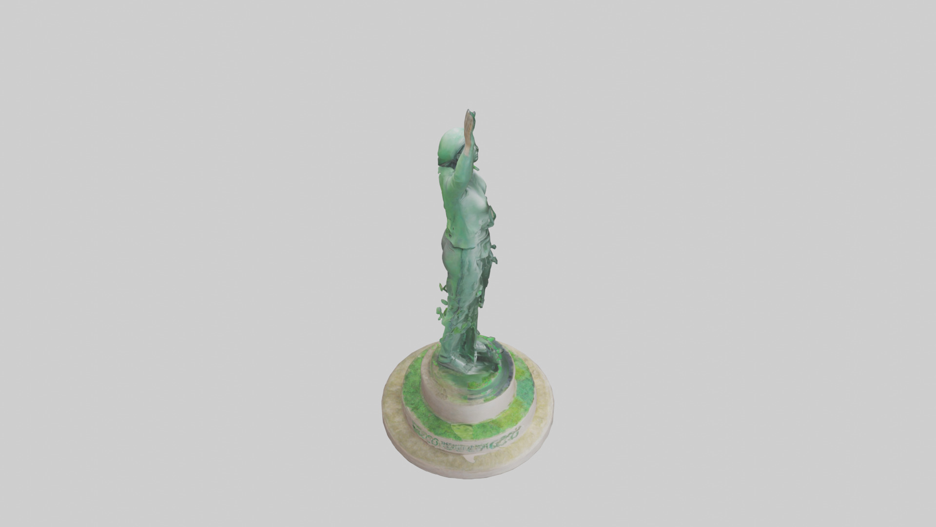 The Eco Revolution Statue model 3D model_36