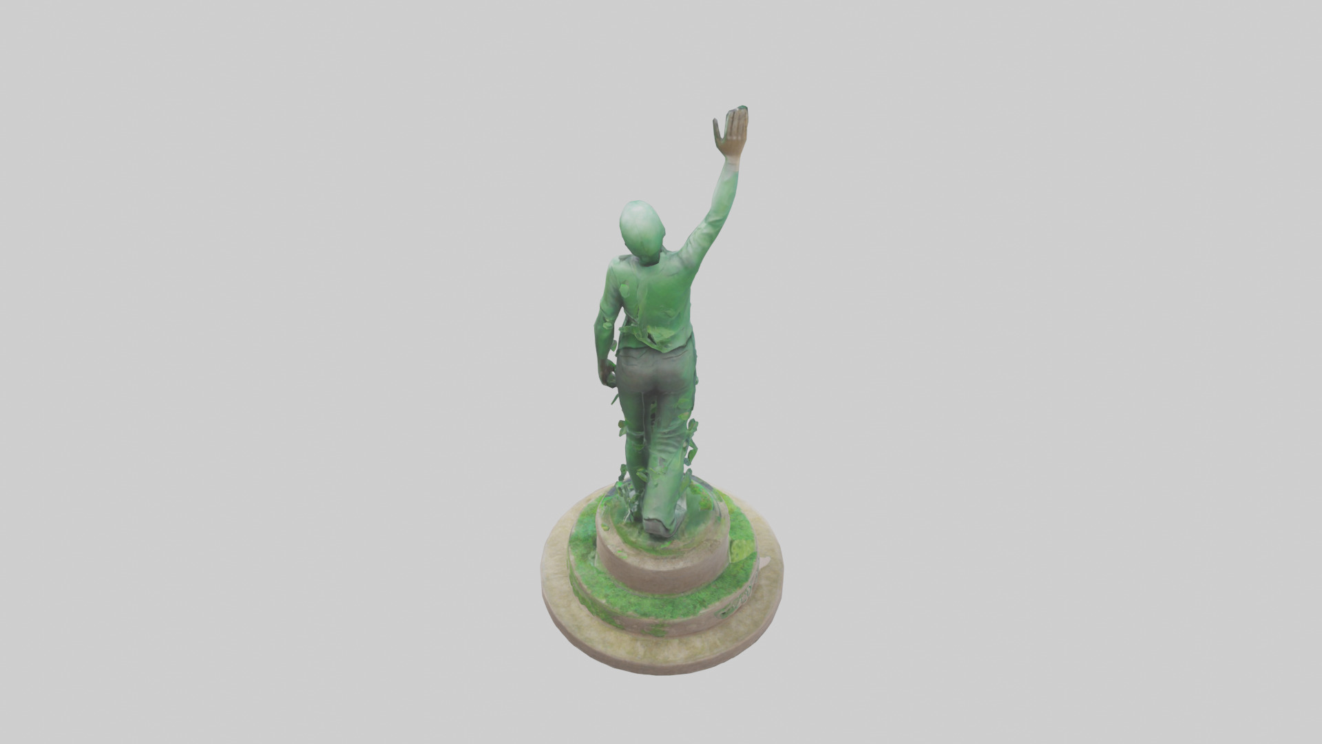 The Eco Revolution Statue model 3D model_30