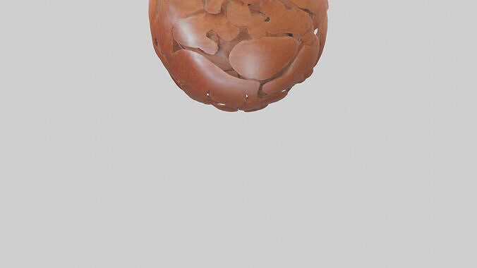 The Earths Heart Sculpture model 3D model 7