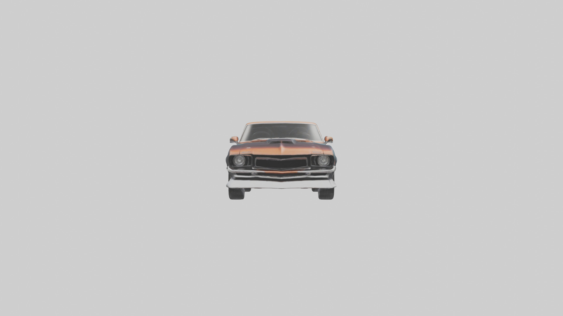 Classic Muscle Car model 3D model_9